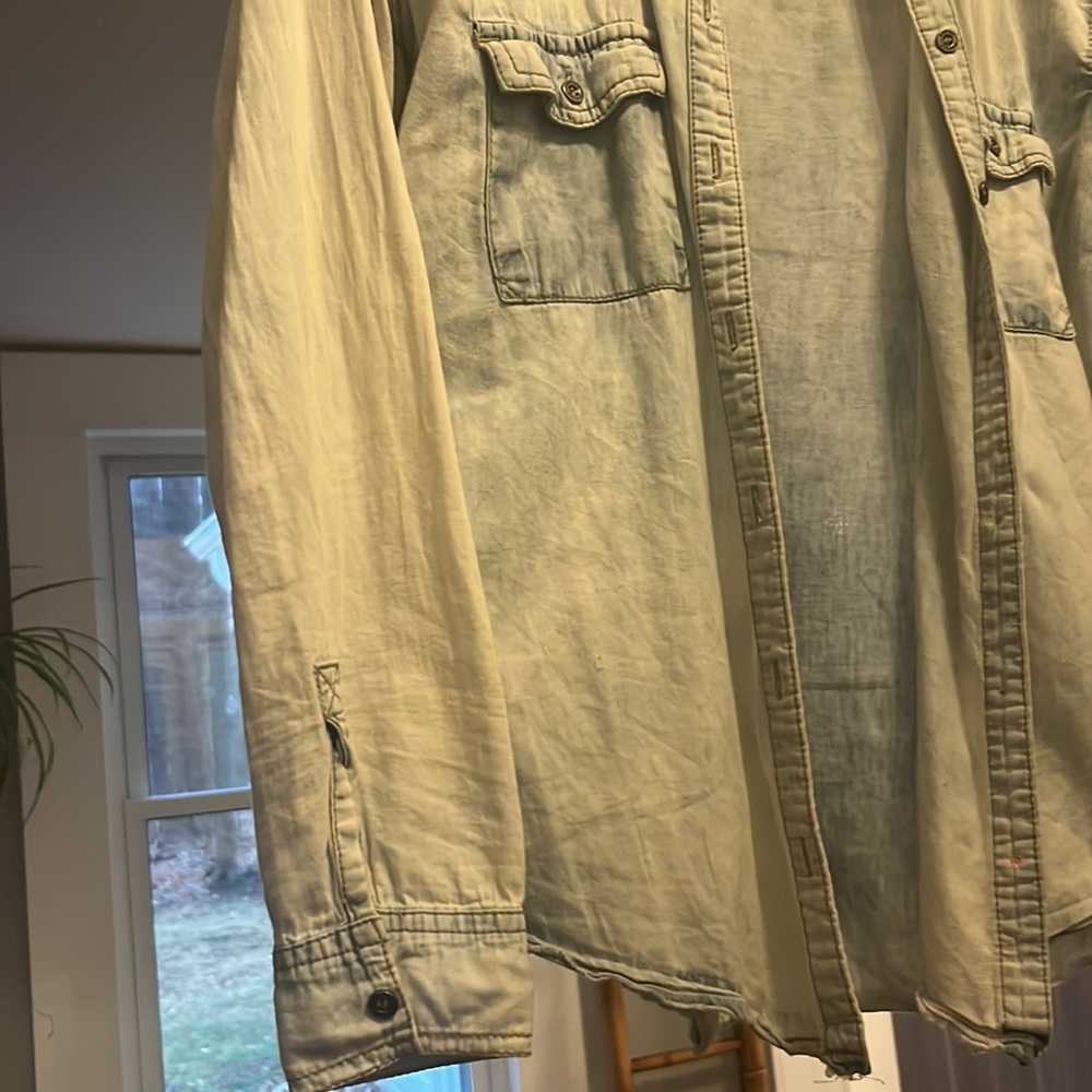 Garage chambray M button down - Picture 4 of 7